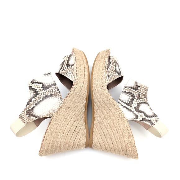 Andre Assous Reese High Heel Espadrille Sandals Open Toe Women's Size 9.5 - Picture 9 of 14